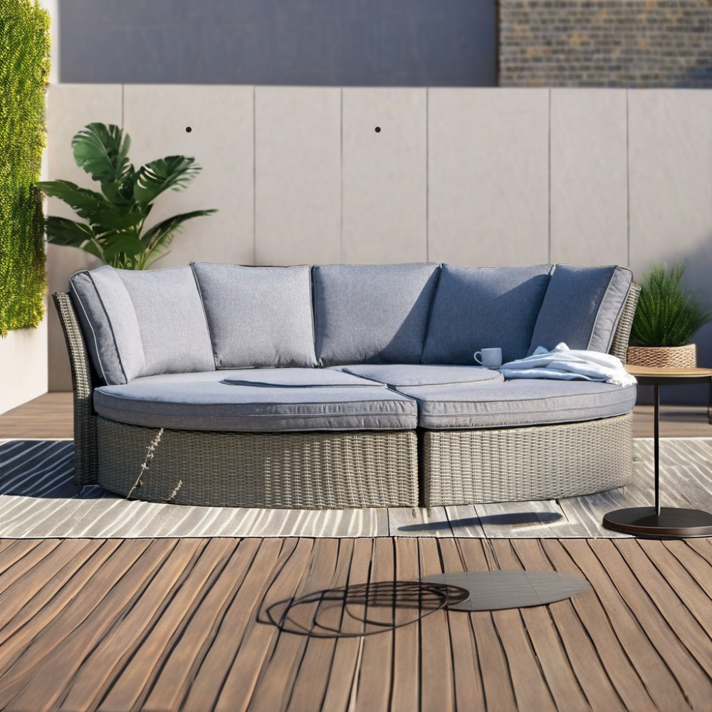 Luxury Garden Outdoor Furnitur - Outdoor Daybed Furniture avaliação e preço