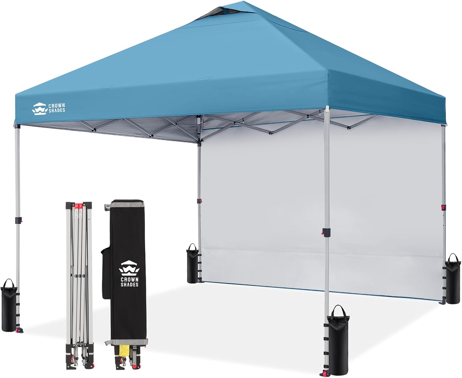 10x10 Pop Up Canopy with 1 Sid - Gazebo Pop Up avaliação e preço
