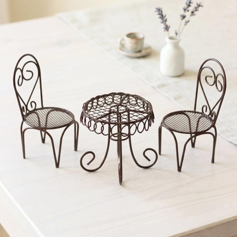 1/3Pcs Dollhouse Garden Displa - Outdoor Furniture Designer avaliação e preço