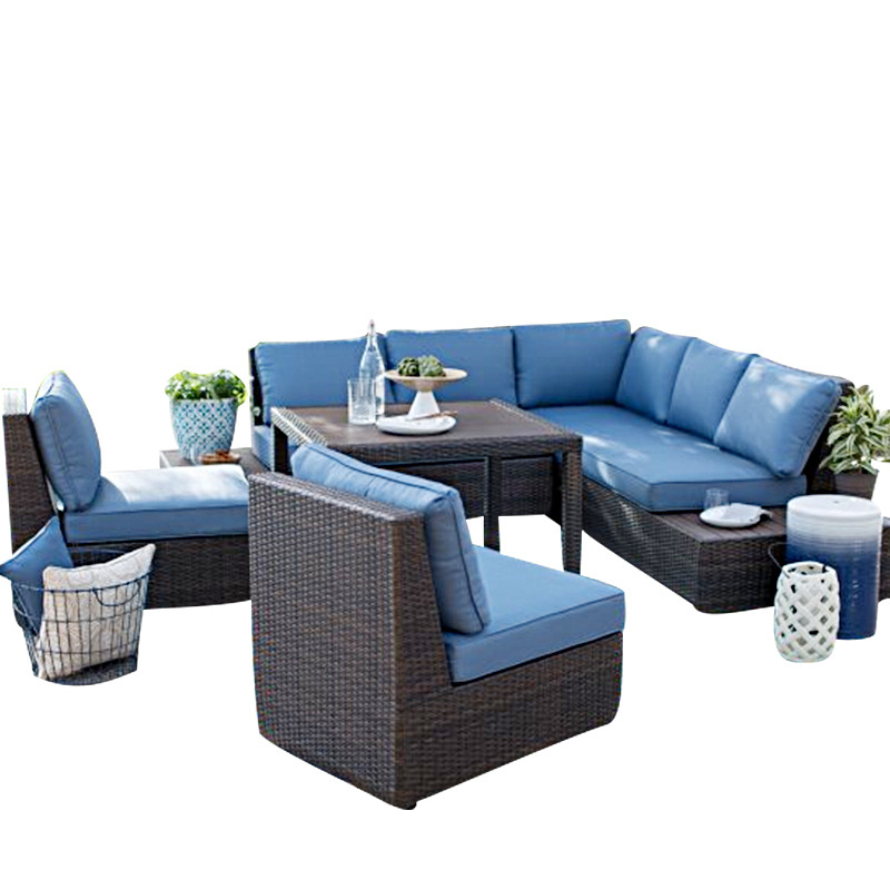 Outdoor Sofa Courtyard Rattan  - Outdoor Furniture For Sale avaliação e preço