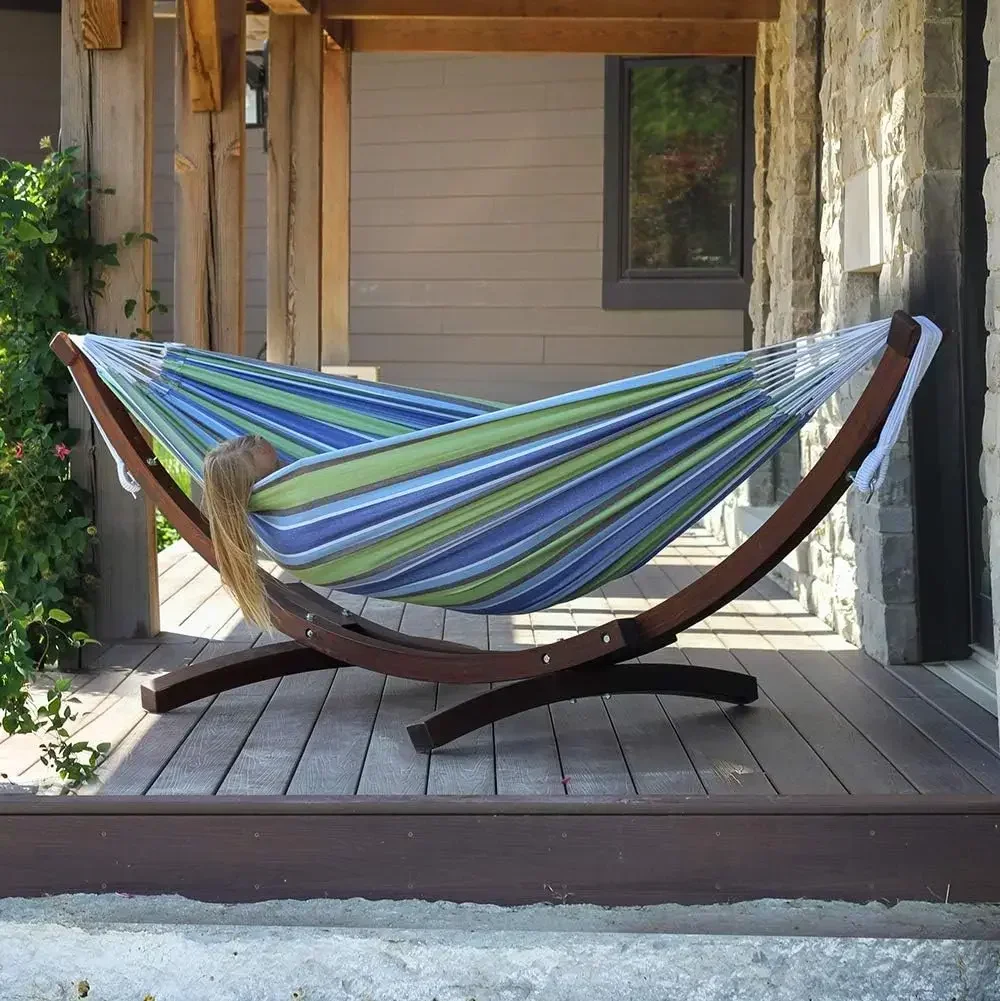 Hot-sellingDouble Cotton Hammo - Hammock With Stand avaliação e preço