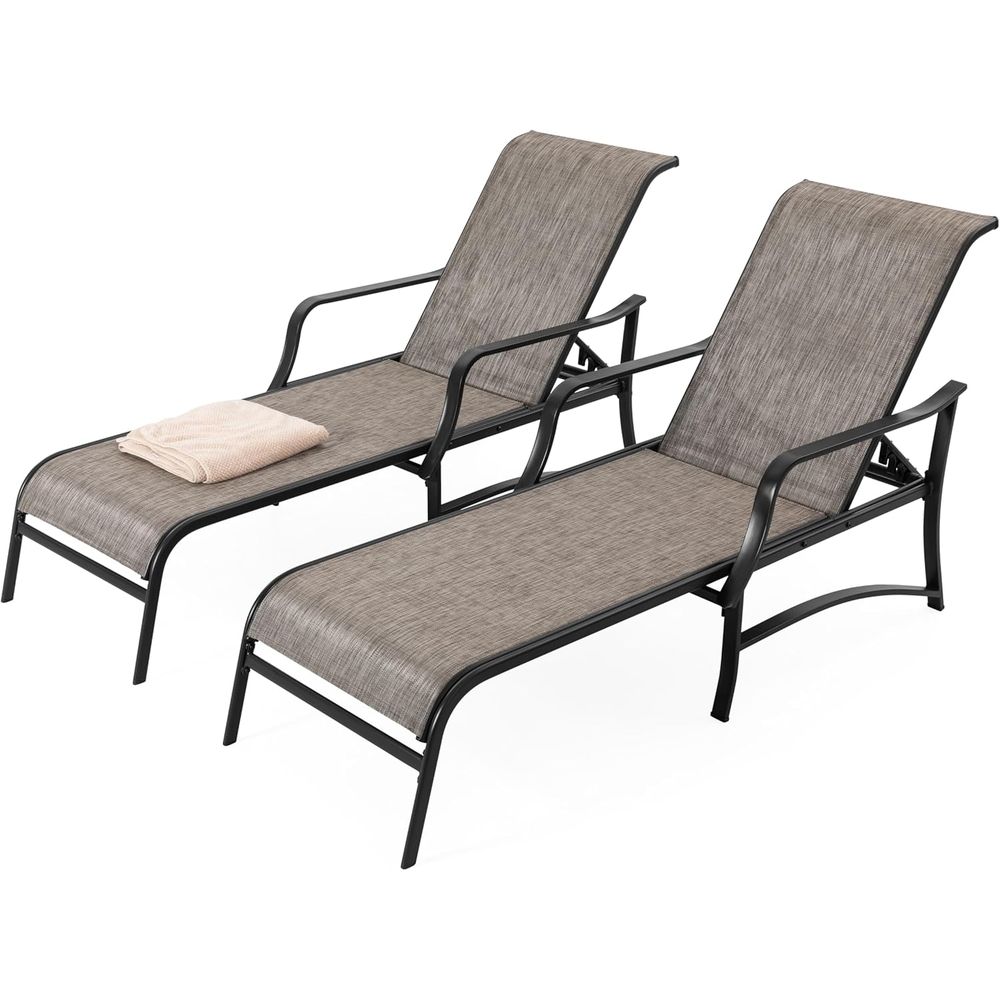 Outdoor Metal Lounge Chairs Se - Outdoor Furniture Ideas avaliação e preço