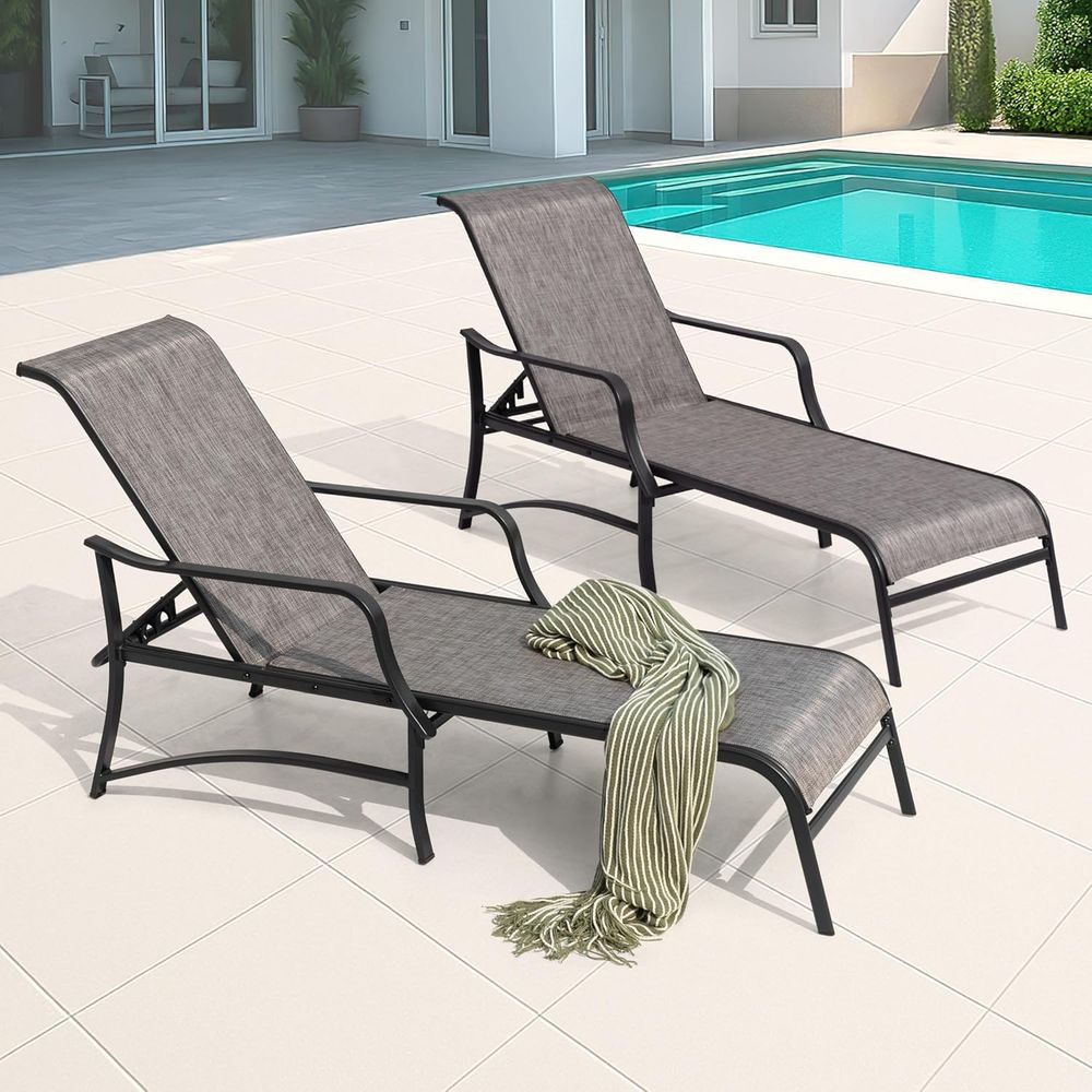 Outdoor Metal Lounge Chairs Se - Outdoor Furniture Ideas avaliação e preço