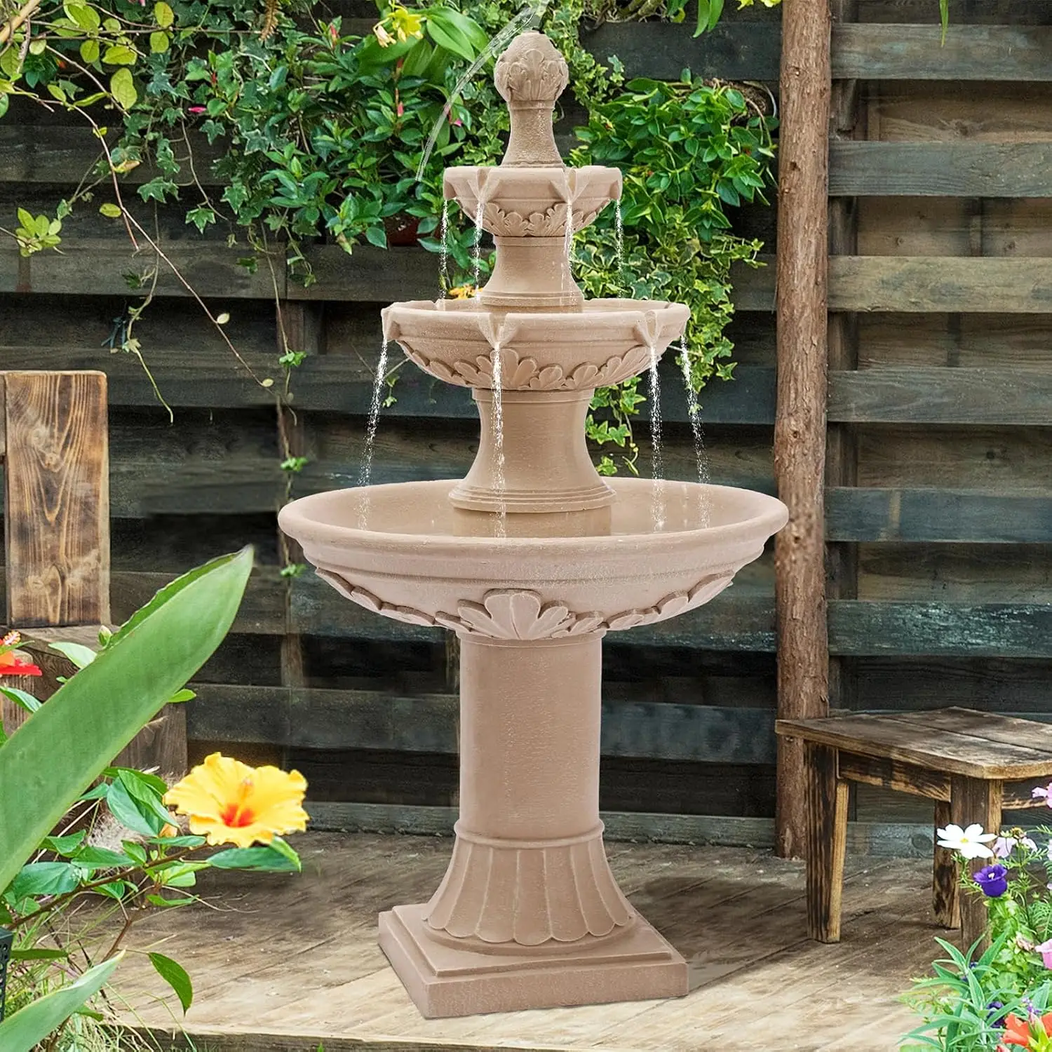Outdoor Fountains and Waterfal - Outdoor Furniture Ideas avaliação e preço