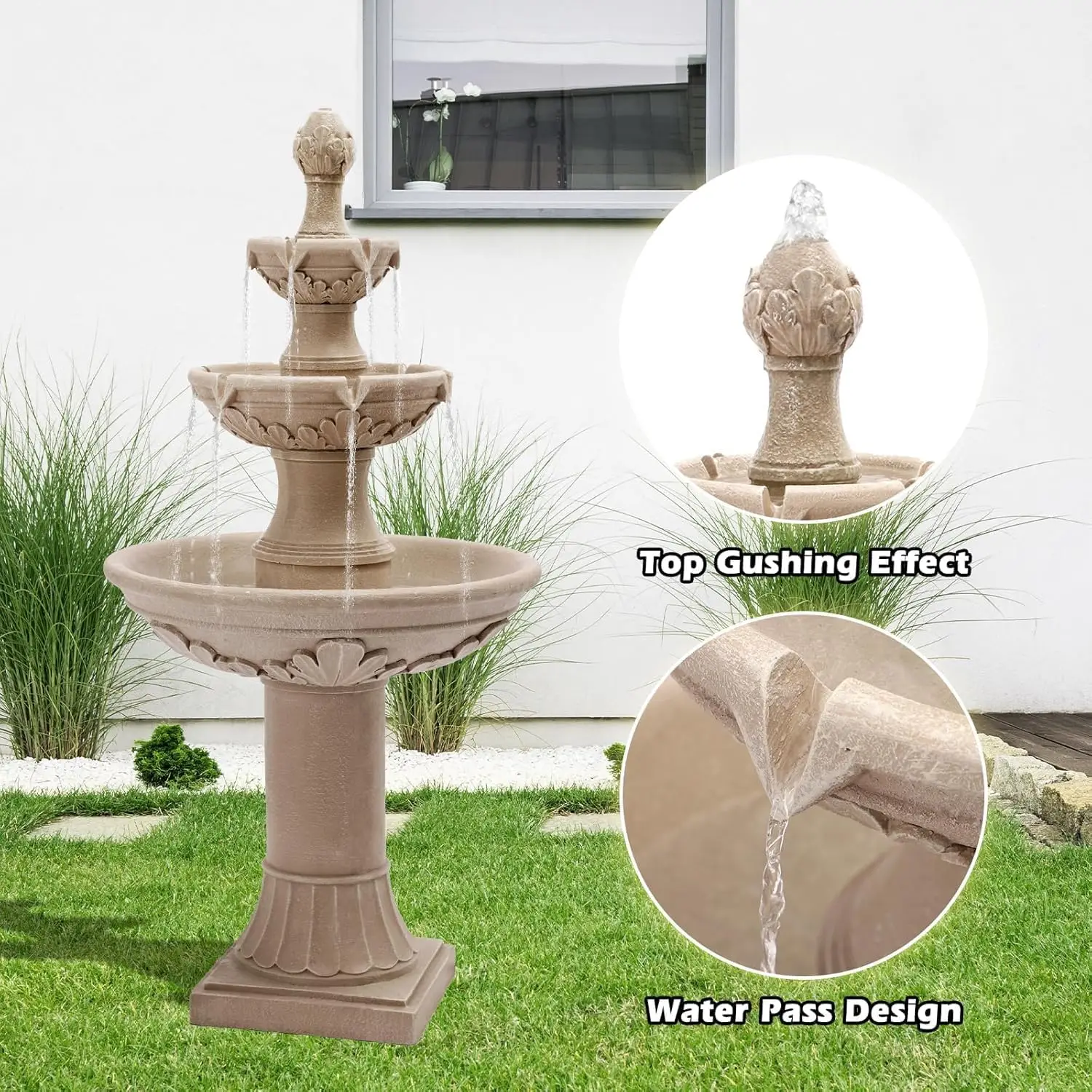 Outdoor Fountains and Waterfal - Outdoor Furniture Ideas avaliação e preço