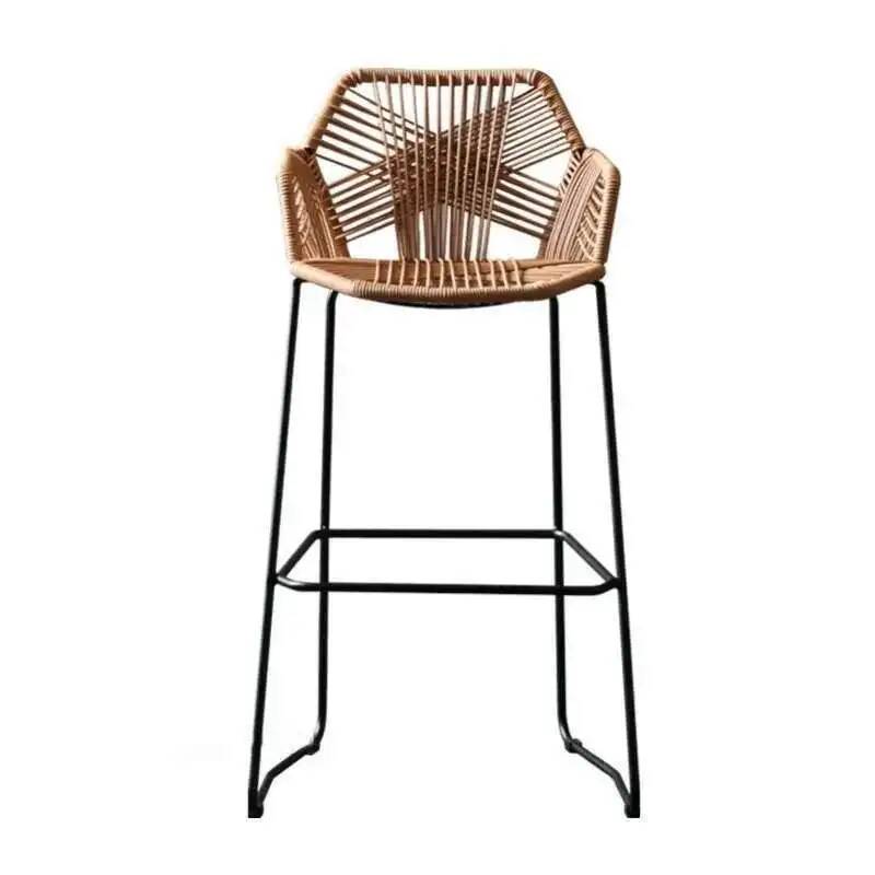 Chairs Kitchen Pp Modern High  - Outdoor Furniture For Cafe avaliação e preço