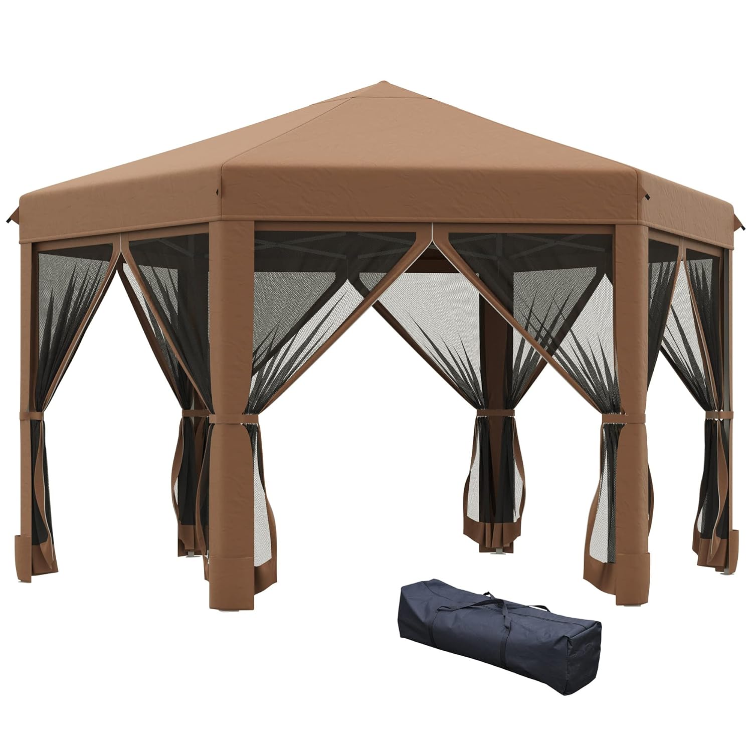 13x11ft Hexagonal Pop Up Gazeb - Gazebo Pop Up avaliação e preço