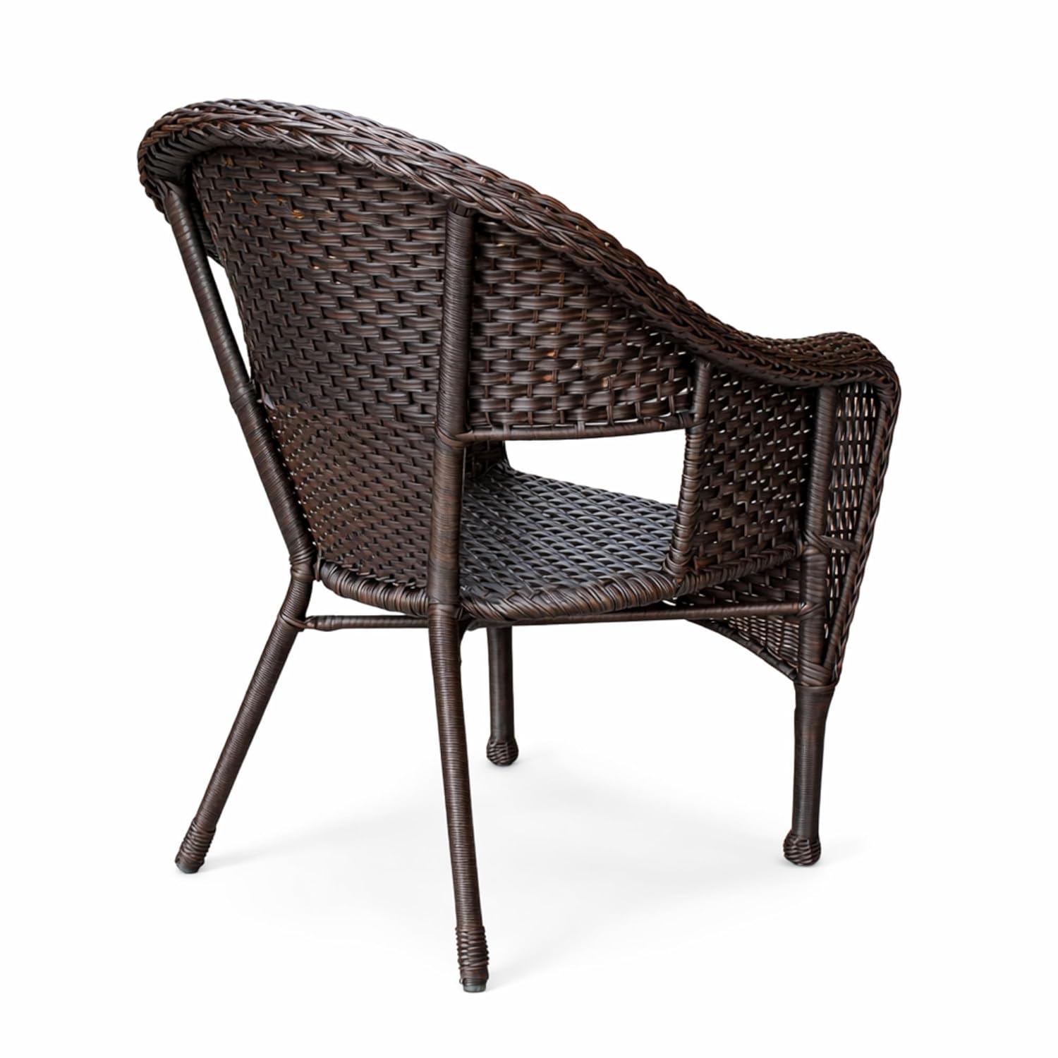Resin Wicker Single Chair With - Outdoor Furniture Without Cushions avaliação e preço